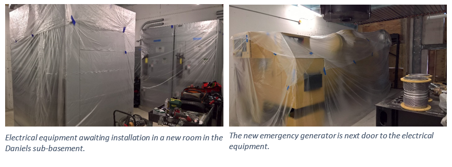 appliances in the basement