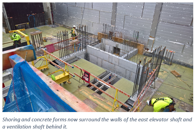 sub floor made of concrete and wood