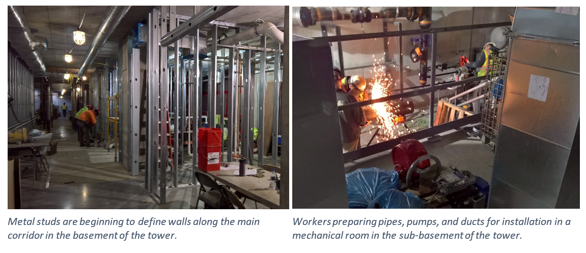 construction workers welding