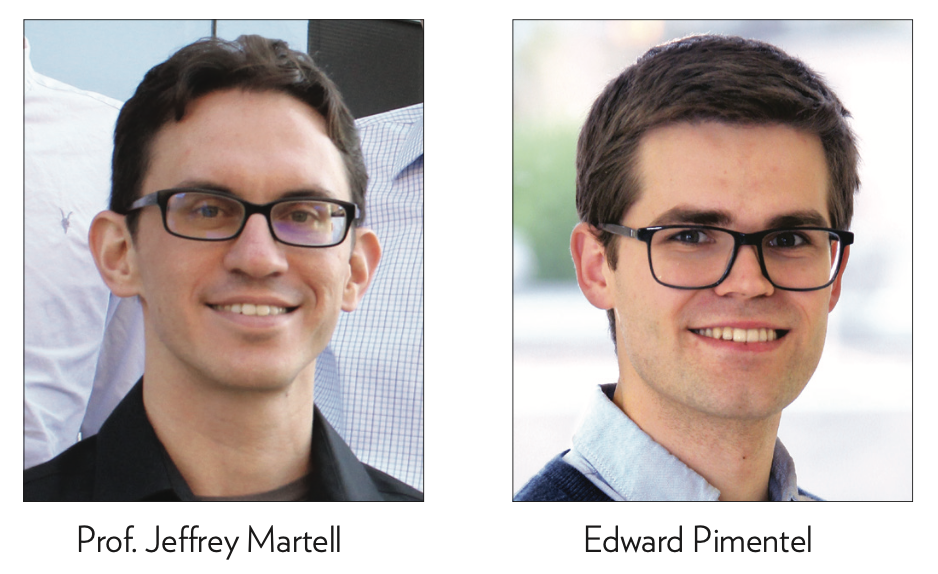 Prof. Jeffrey Martell and Edward Pimentel headshots