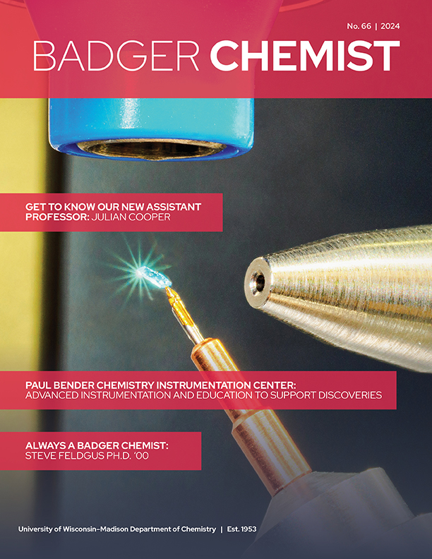 Cover image of 2024 Badger Chemist magazine issue